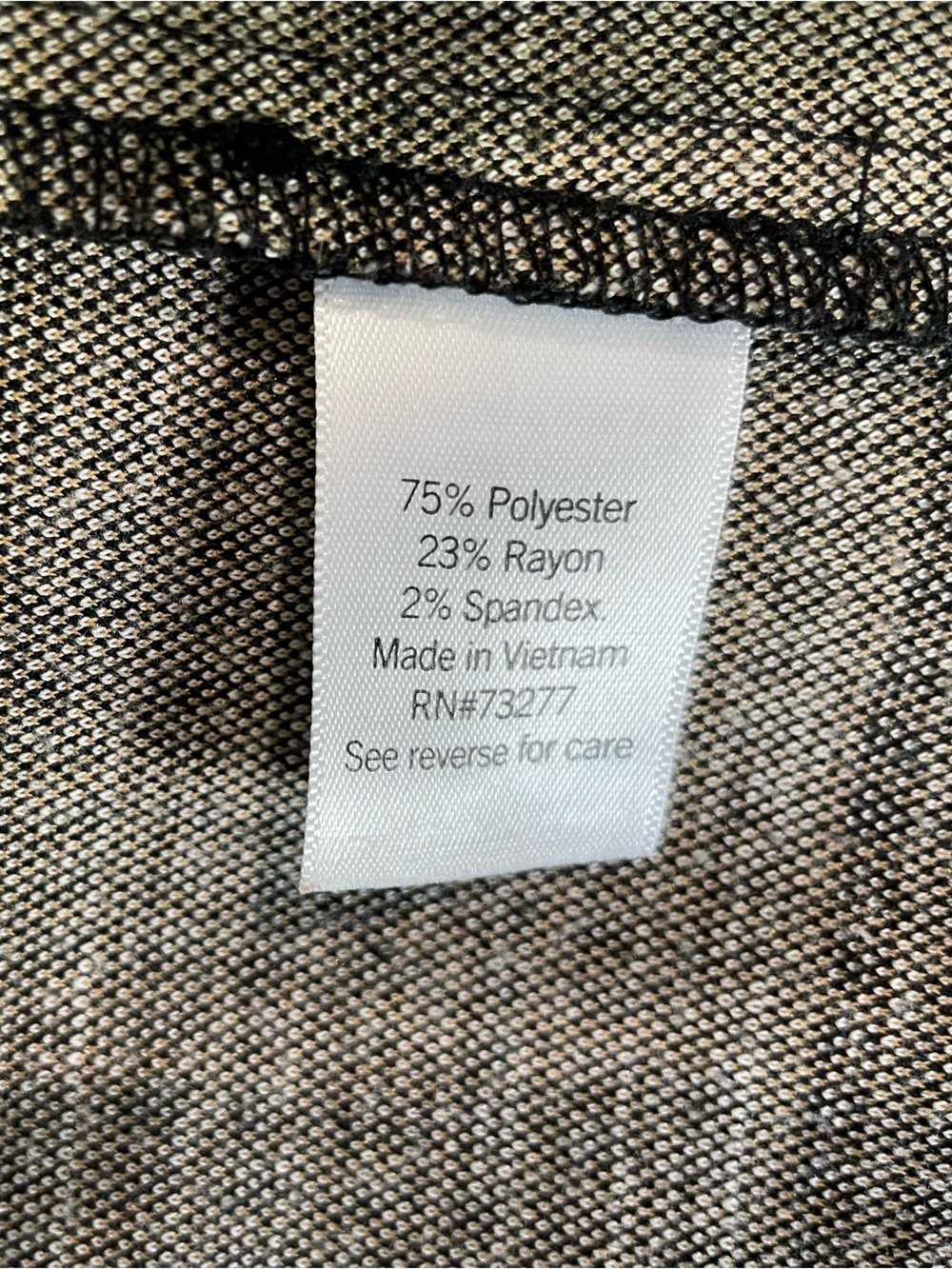 Nine West Black and White Houndstooth Knit Blazer Women’s - Picture 6 of 6